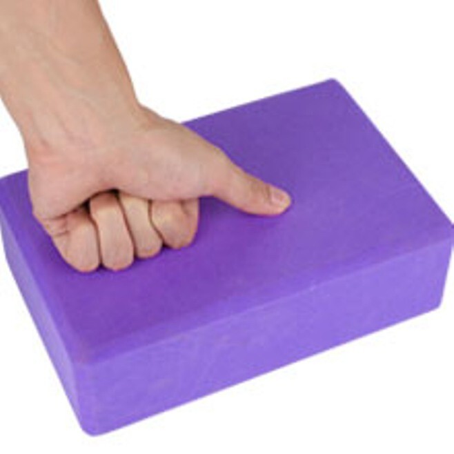 High Density EVA Foam Yoga Block with Yoga Belt to Support and Deepen Poses