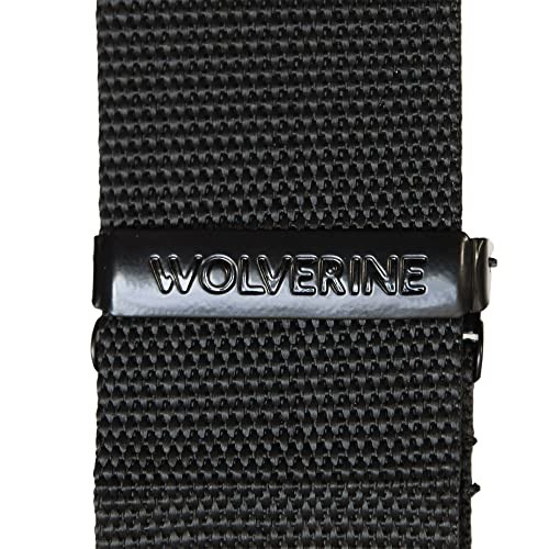 Suspenders Heavy Duty Utility Workwear One Size Industrial Nylon – Black