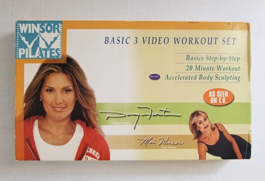 Winsor Pilates Spanish Edition 3-VIDEO WORKOUT SET Basics Workout Sculpting