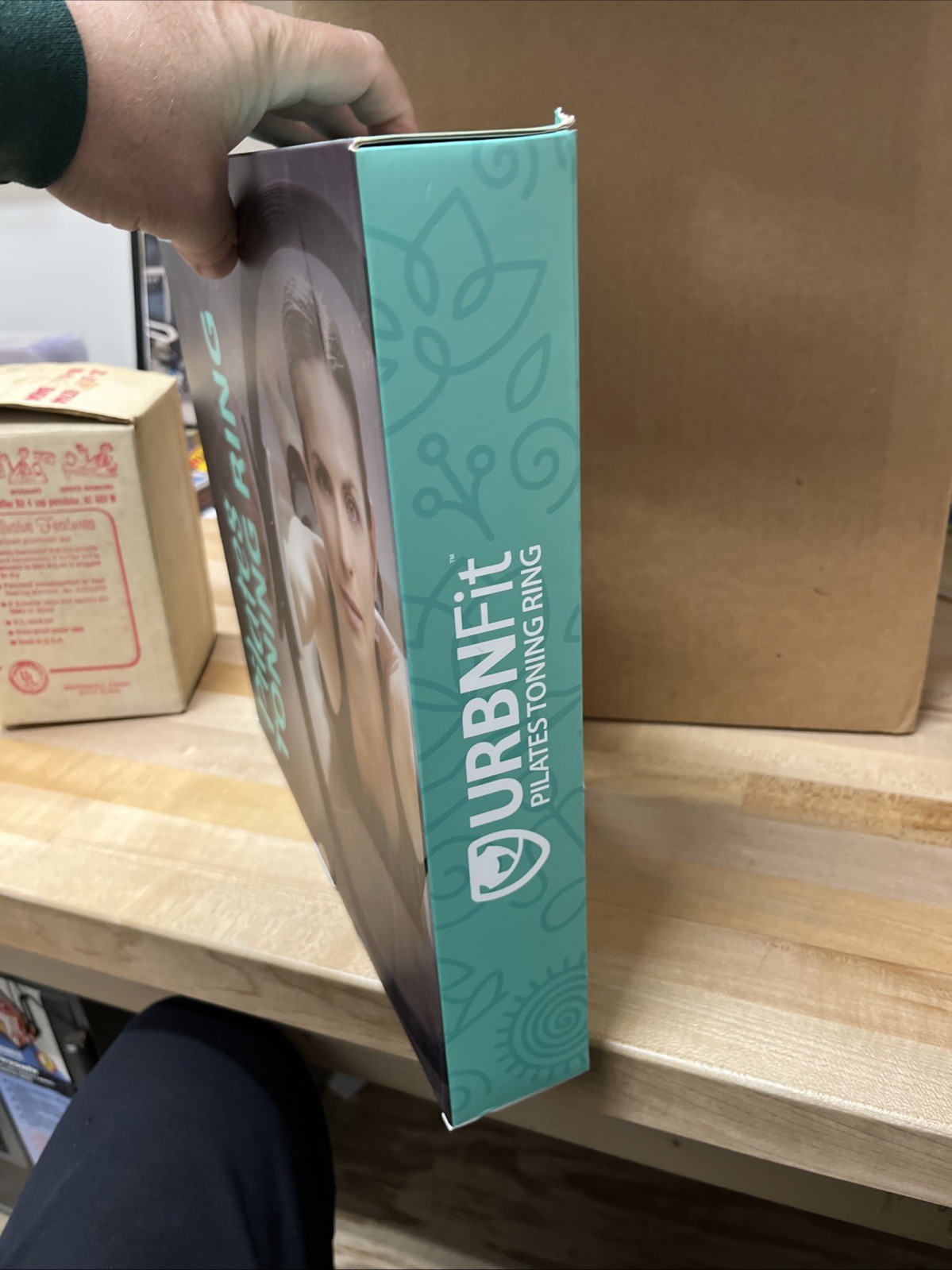 URBNFit Pilates Toning Ring, 12&Prime; W/Dual Grip, Foam Pads. NIB On Shelf