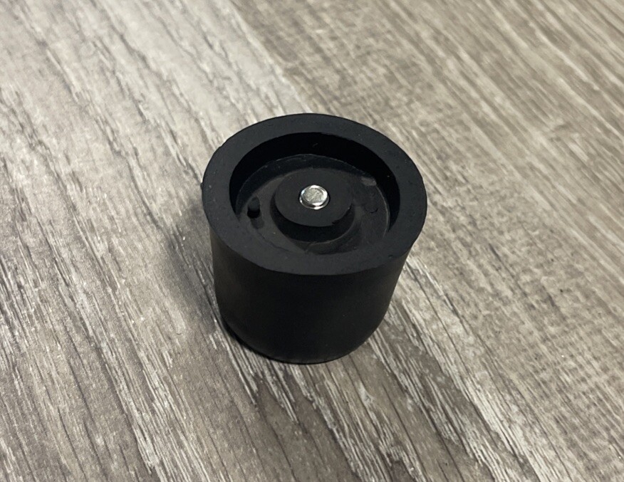 1 AeroPilates Reformer Rubber Foot 1in Replacement Parts