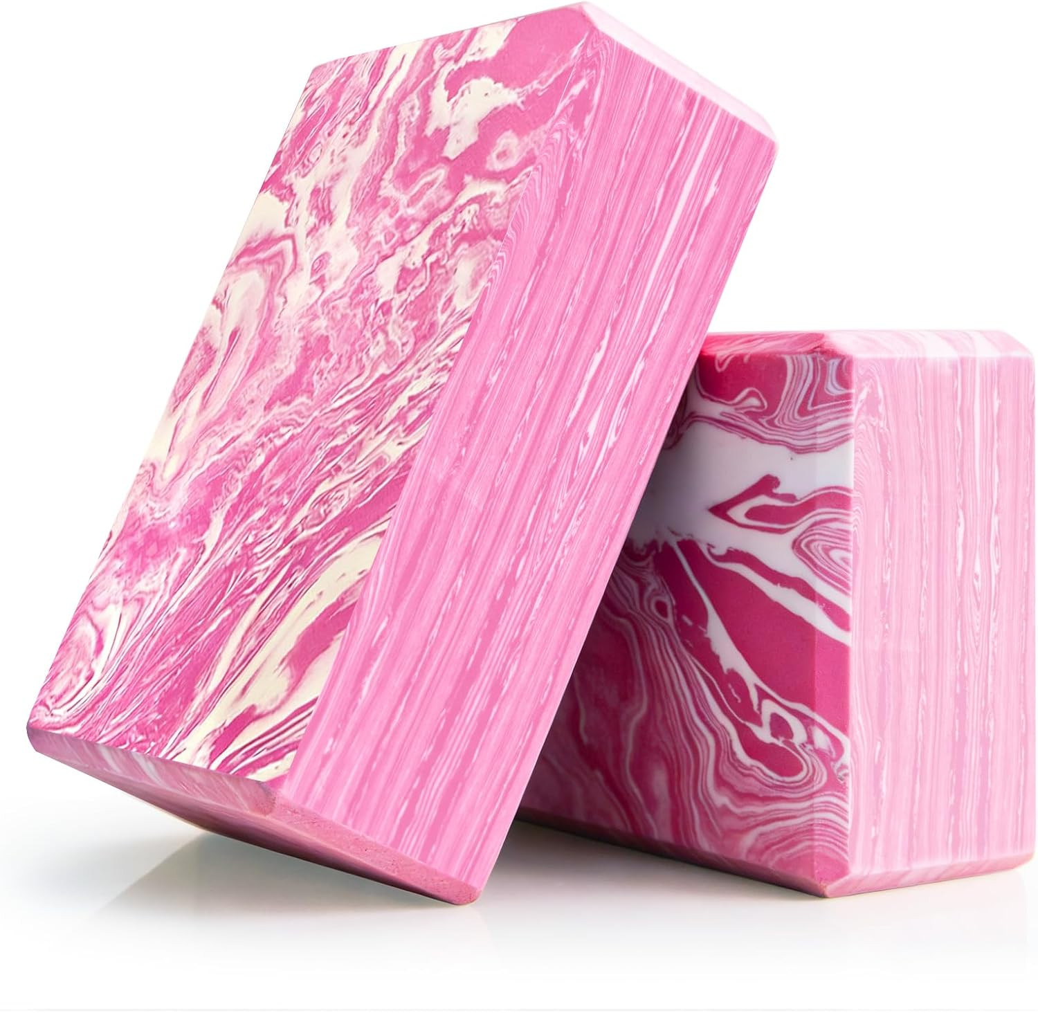 2-Pack Yoga Blocks, High-Density 9&Prime;X6&Prime;X3&Prime; Yoga Brick Foam Blocks Non-Slip EVA Fo