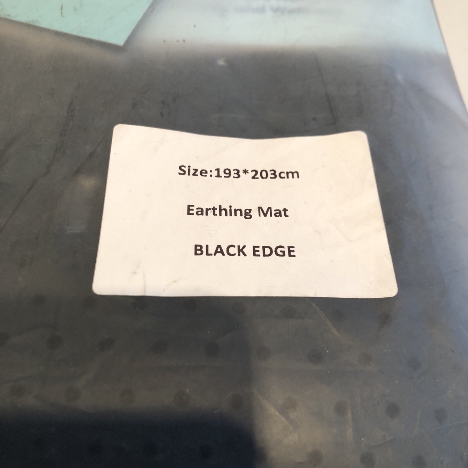 Grooni Earthing & Grounding Mat Black Edge 193cm*203cm