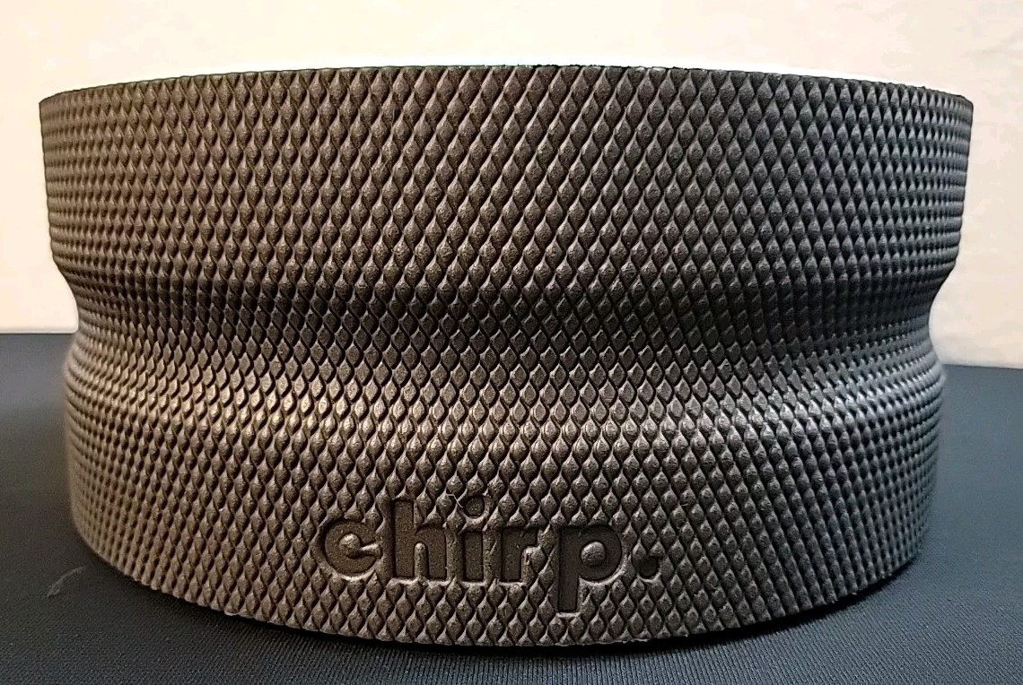 Chirp Wheel Plus Foam Roller Back Pain Relief Muscle Therapy Yoga 12&Prime; and 10”