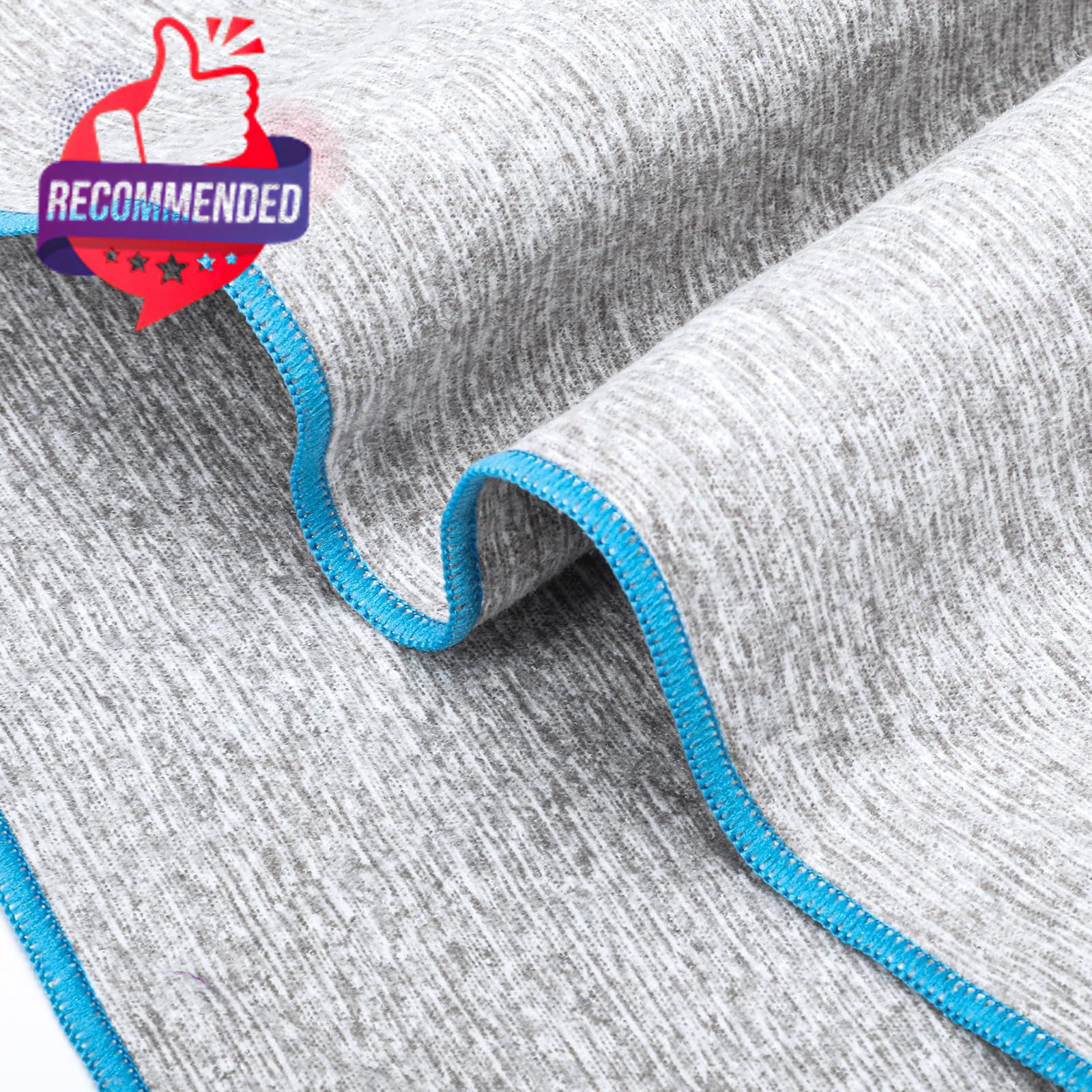 KISS QUEEN 3 Pack Microfiber Gym Towel Quick Dry Sweat Towels Women Men…