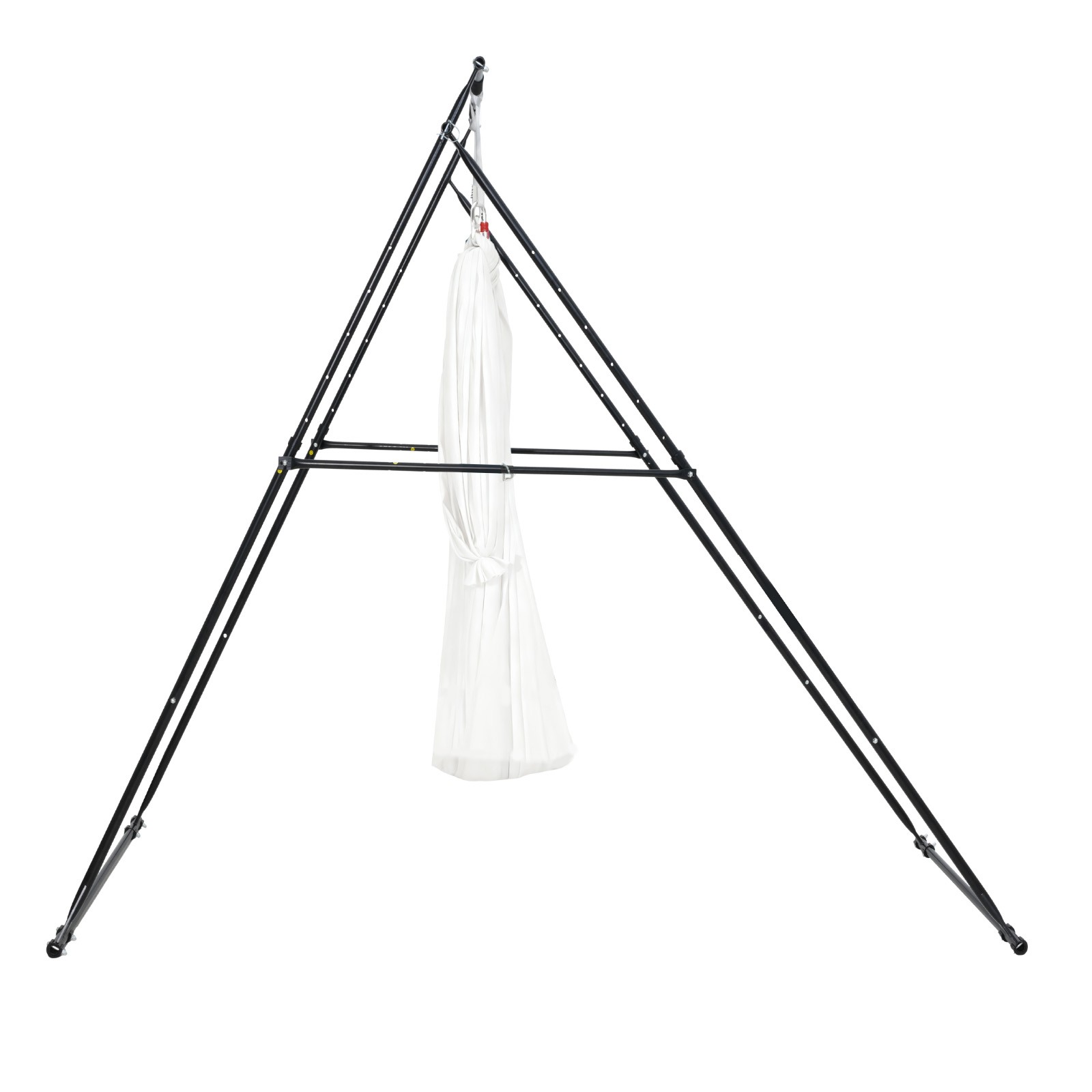 VEVOR Yoga Stand Frame 440.9 lbs Load Swing Stand with 6.6-yard Yoga Hammock