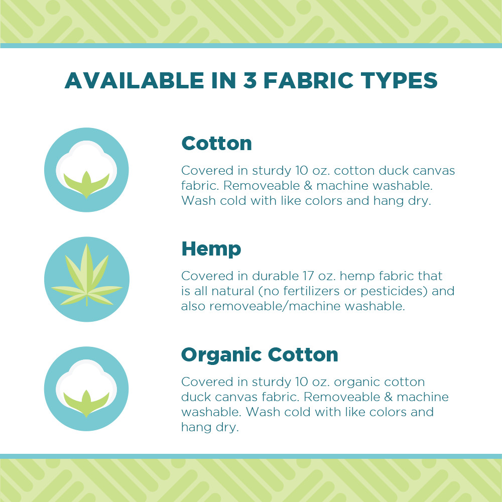 Meditation Set – Organic Buckwheat Filled Zafu Cushion + Cotton Filled Yoga Mat