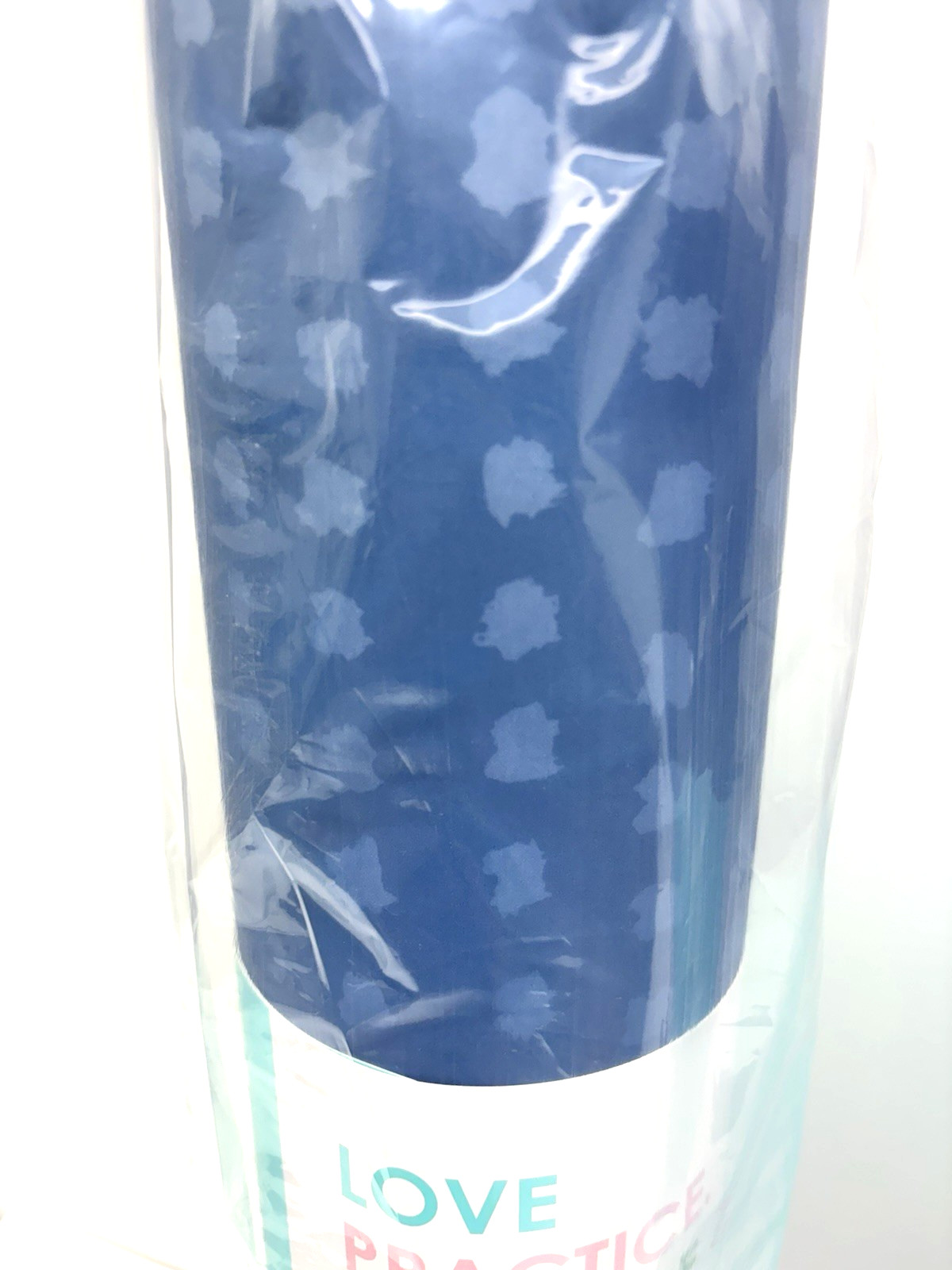 Pago Yoga Hybrid Performance Mat Blue 68×24 Non Slip Eco Friendly Latex Free
