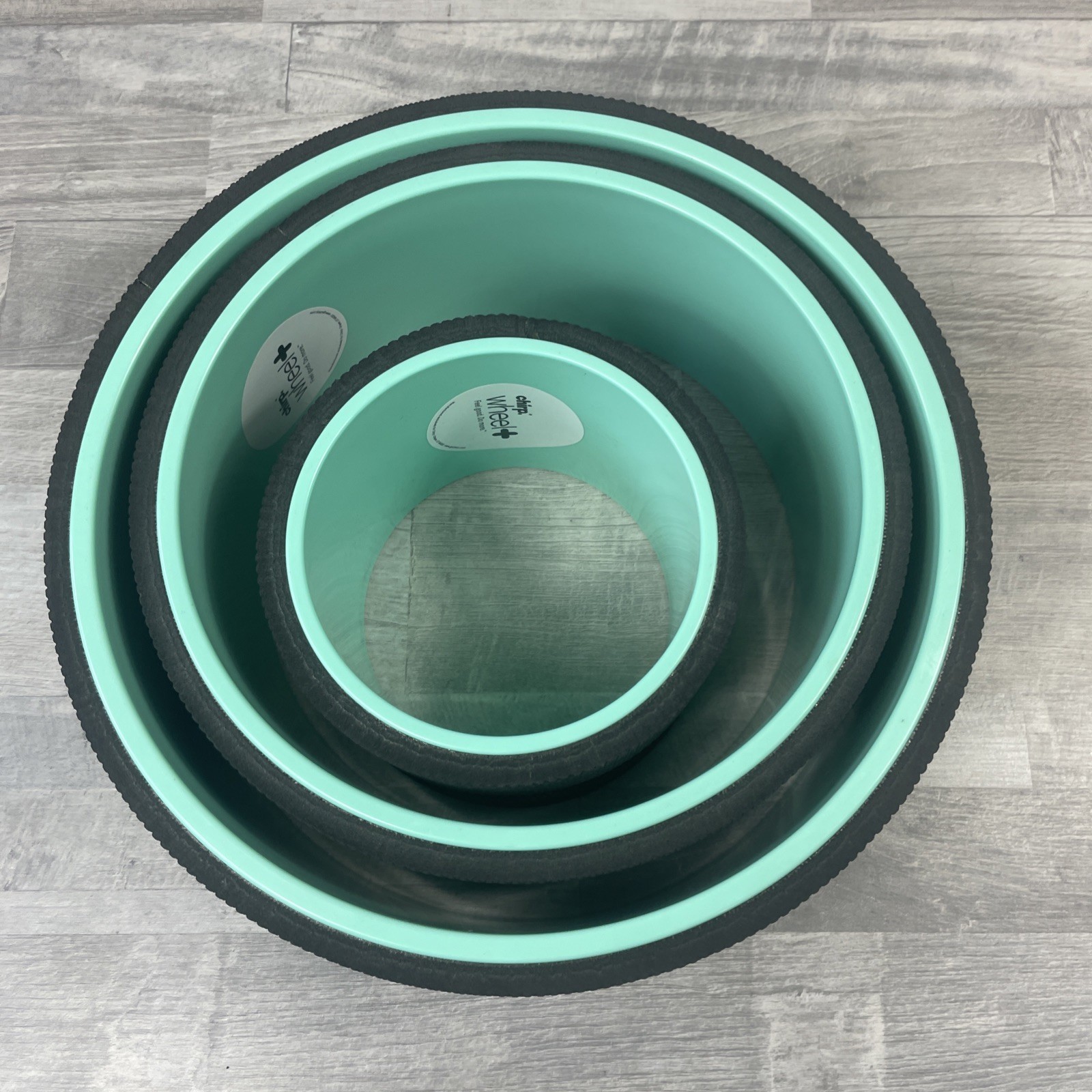 Chirp Wheel Plus + 3 Pack Back Roller Relief Spinal Mobility Stretch 12” 10” 6”