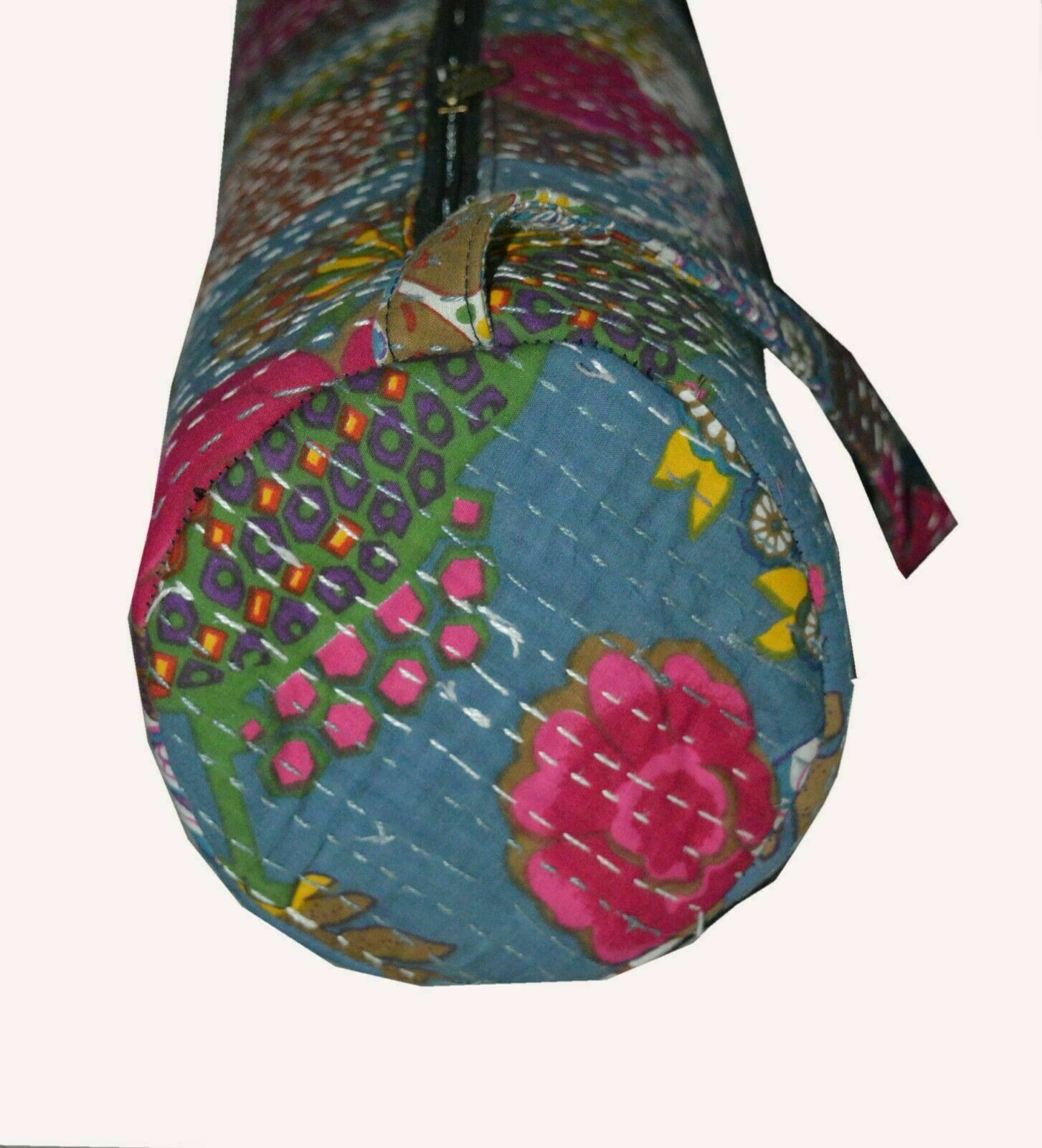Unisex Kantha Yoga Bag Running Bohemian Exercise Sports Cotton