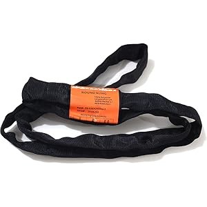 Ultra-Durable High-Strength Nylon Round Sling 3FT/94cm – Continuously Woven