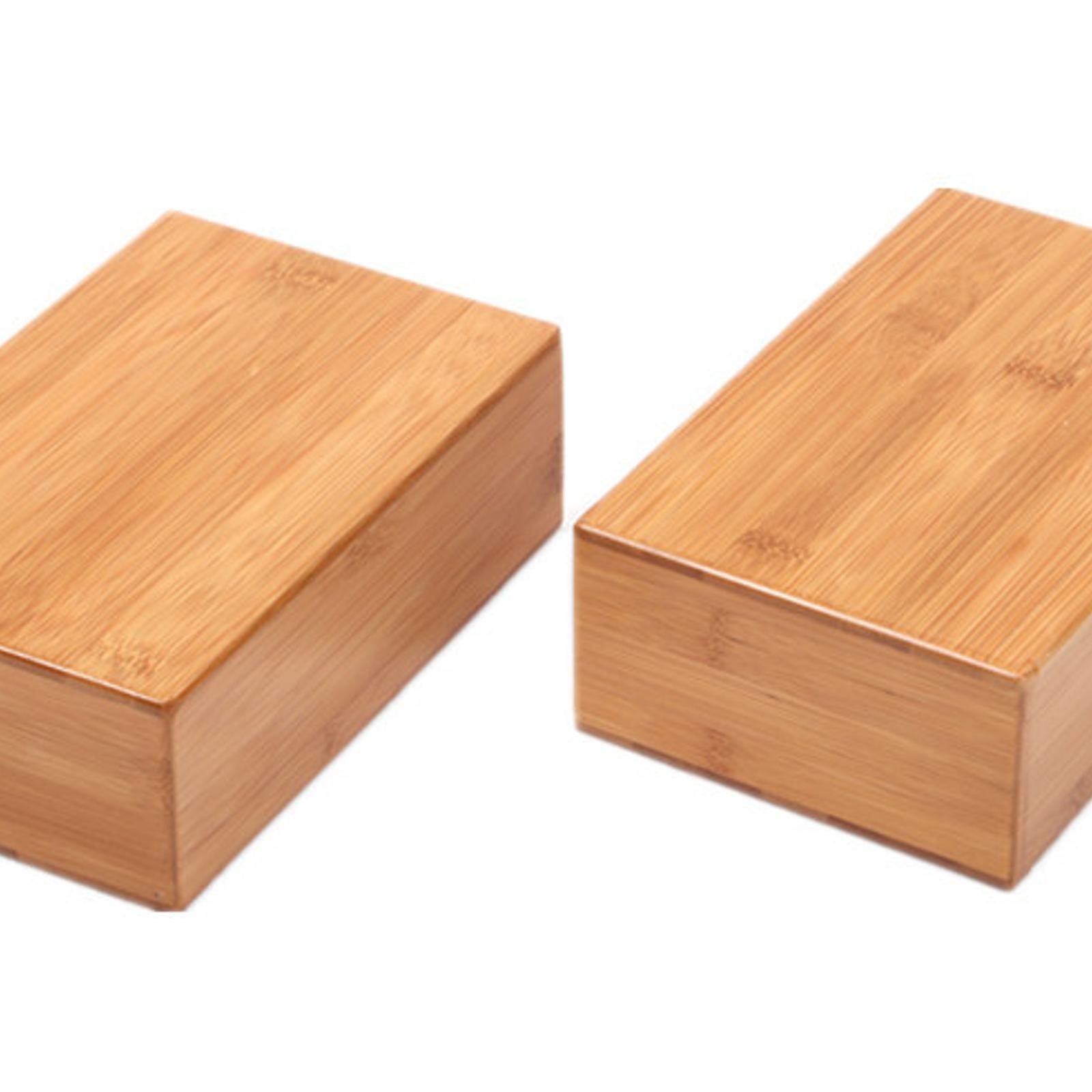 2 Pieces Bamboo Block, Brick, Accessory Support Brick Prop