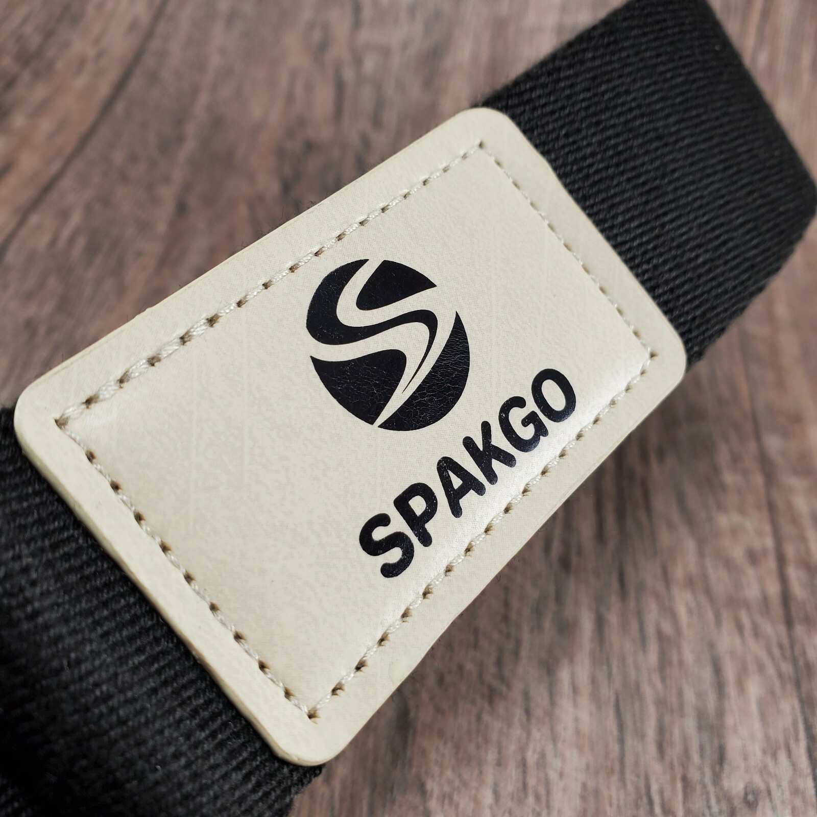 New SPAKGO Yoga STRETCH Strap 100% Polyester Fiber 8ft x1.5in Black Exercise
