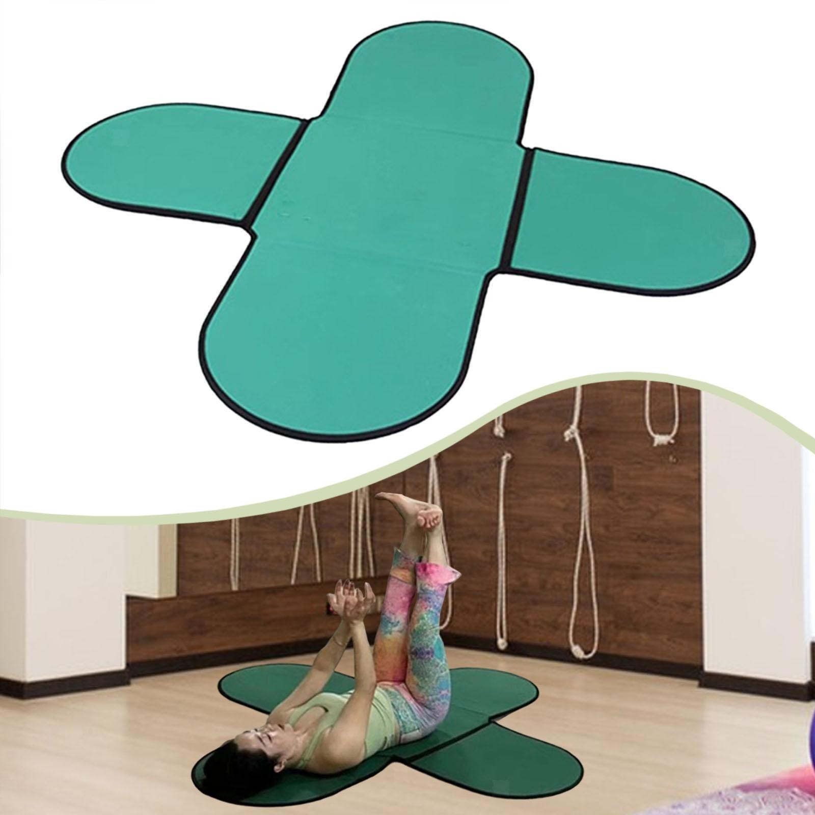 Yoga Mat Exercise Mat Professional Multifunctional Portable Long Wide Foldable