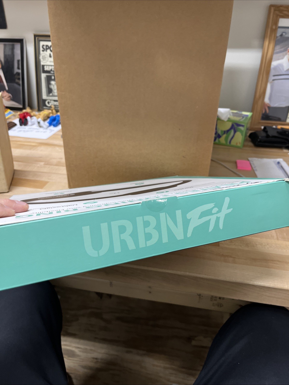 URBNFit Pilates Toning Ring, 12&Prime; W/Dual Grip, Foam Pads. NIB On Shelf