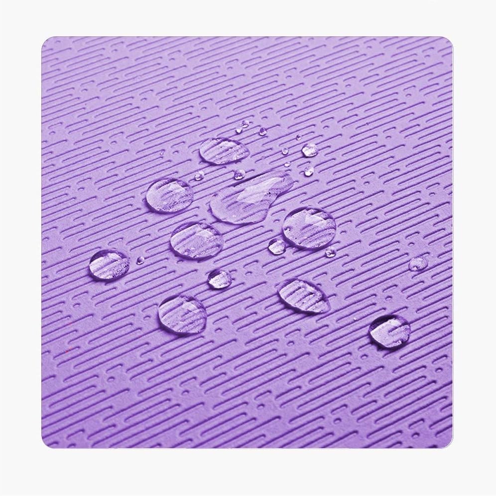 Hatha Yoga Mat Extra Thick TPE 72&Prime;x32&Prime; 1/2 Inch Thickness, Eco-Friendly