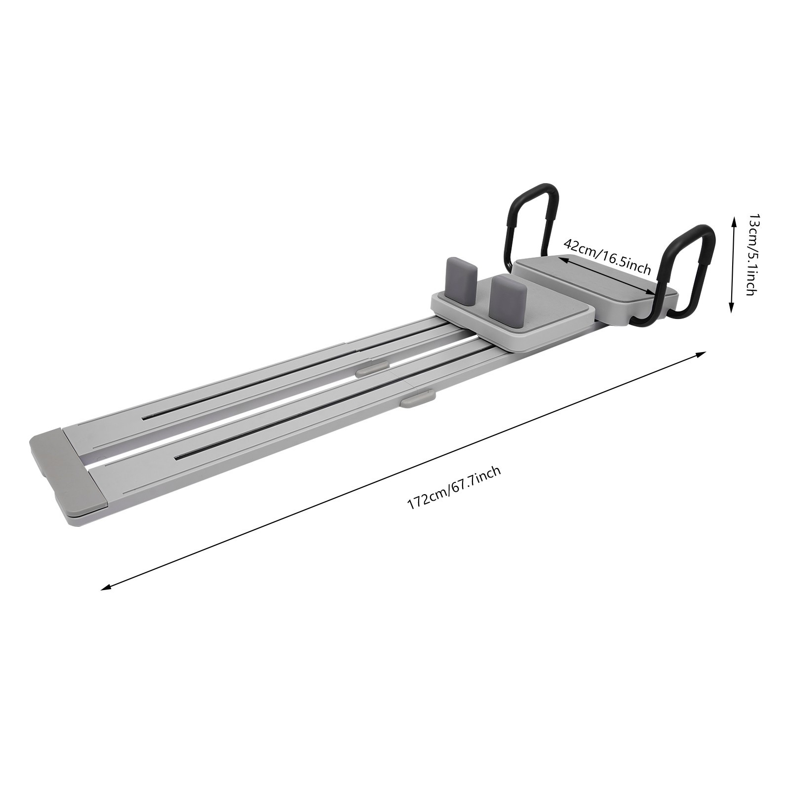 Pilates Board Pilates Ski Machine for Home Workout MultiFunctional Pilates Board