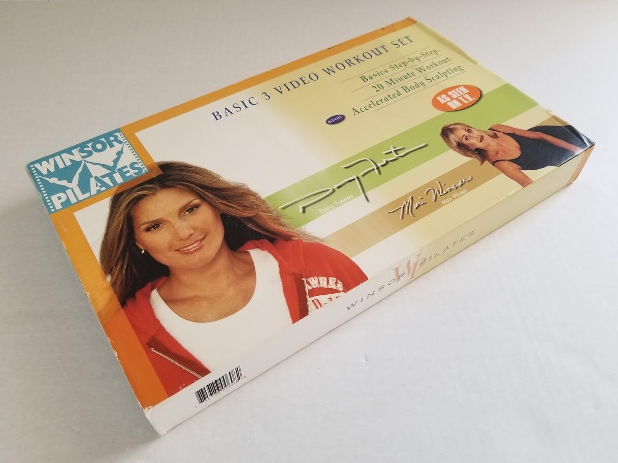 Winsor Pilates Spanish Edition 3-VIDEO WORKOUT SET Basics Workout Sculpting