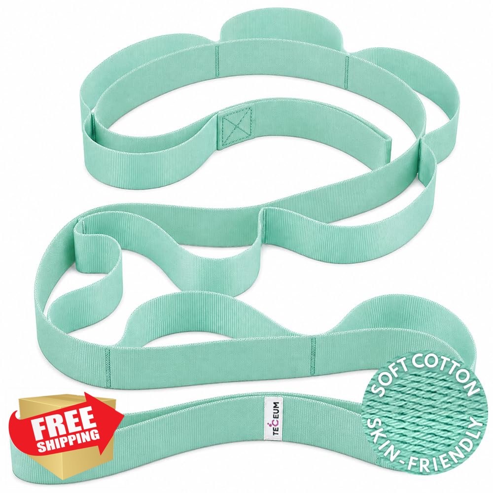 TECEUM Stretching Strap Light Green Polyсotton