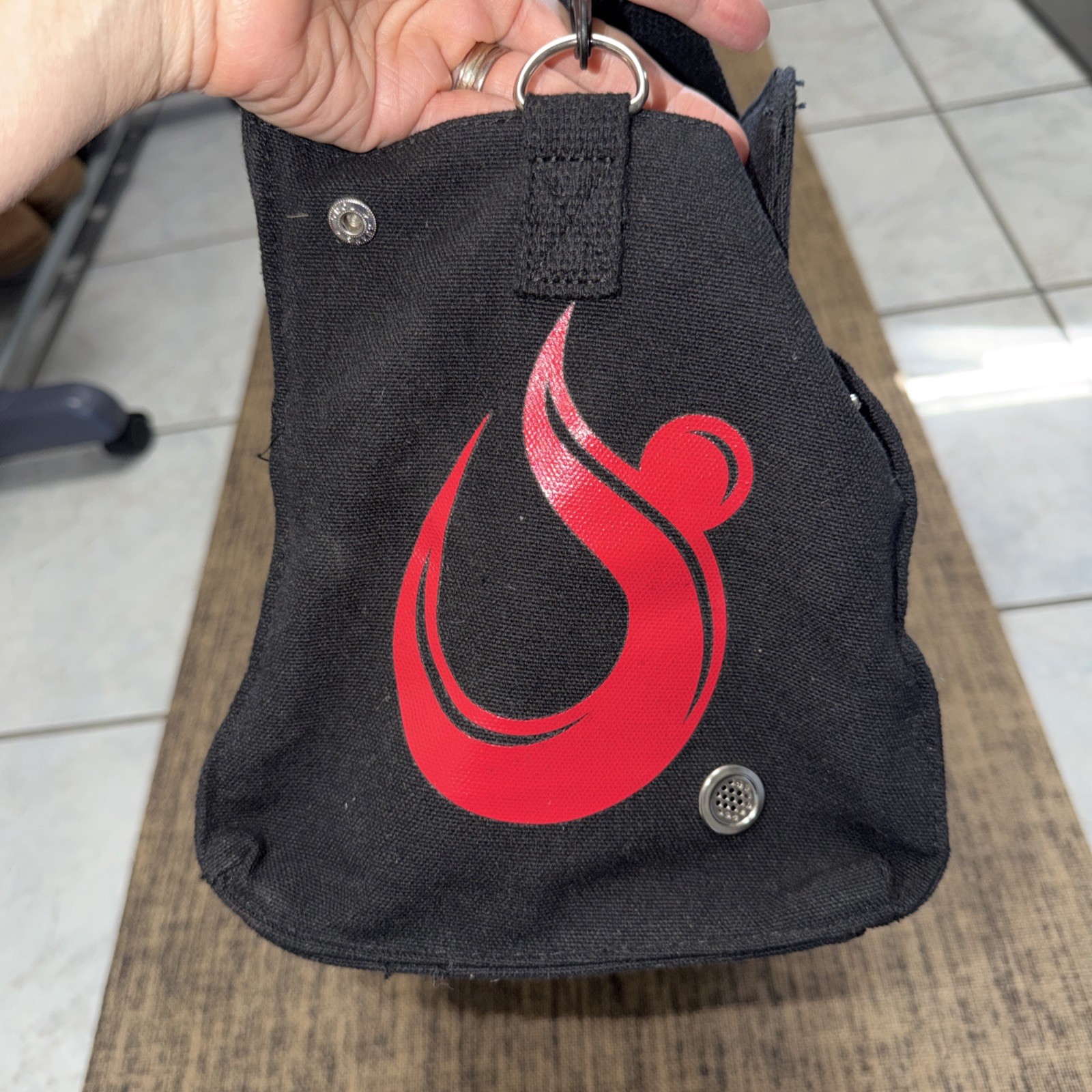 HOTWORX Non-Slip Yoga Mat w/ Duffel Deluxe Carry Bag