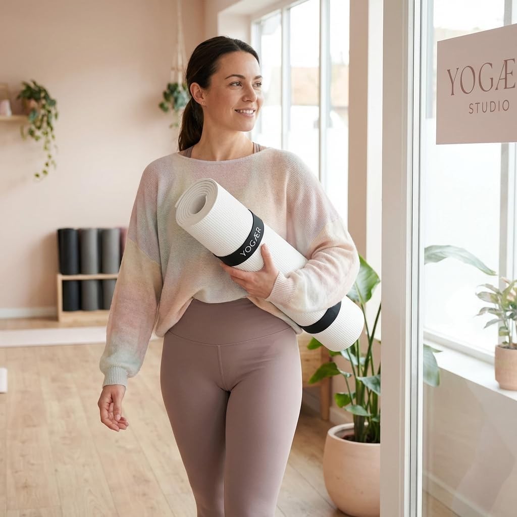 Multi-Purpose Yoga Mat Carrier with Snap Closure – Ideal for Active Lifestyles