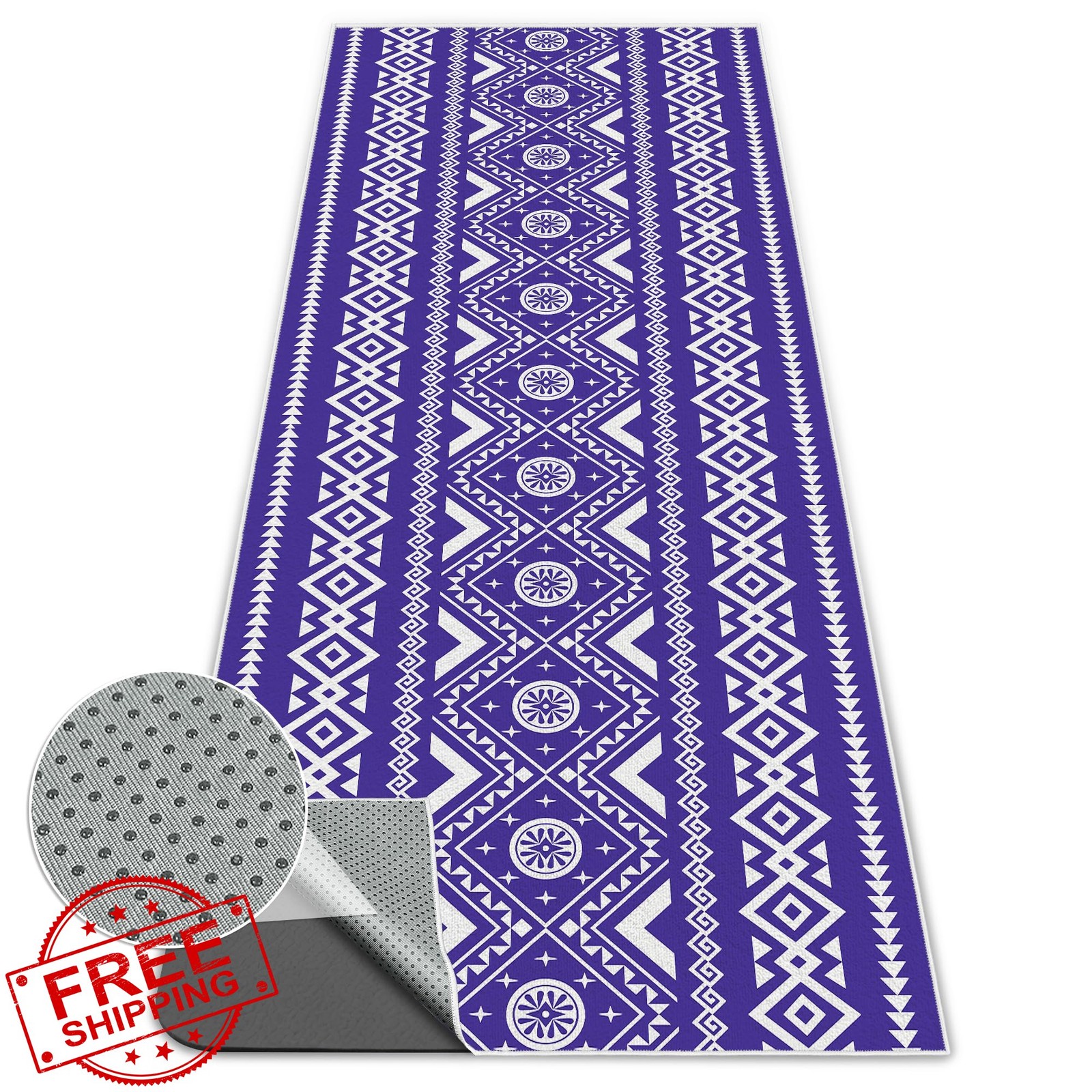 Alissgorat Yoga Towel Non Slip Hot Yoga 72x27in