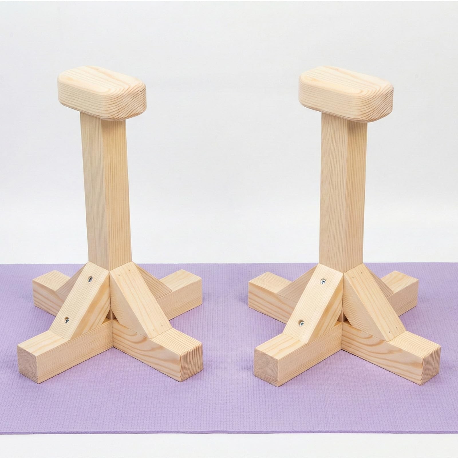 SAMTROY Handstand Canes for Balance Training, Stable Wooden Handstand Blocks …
