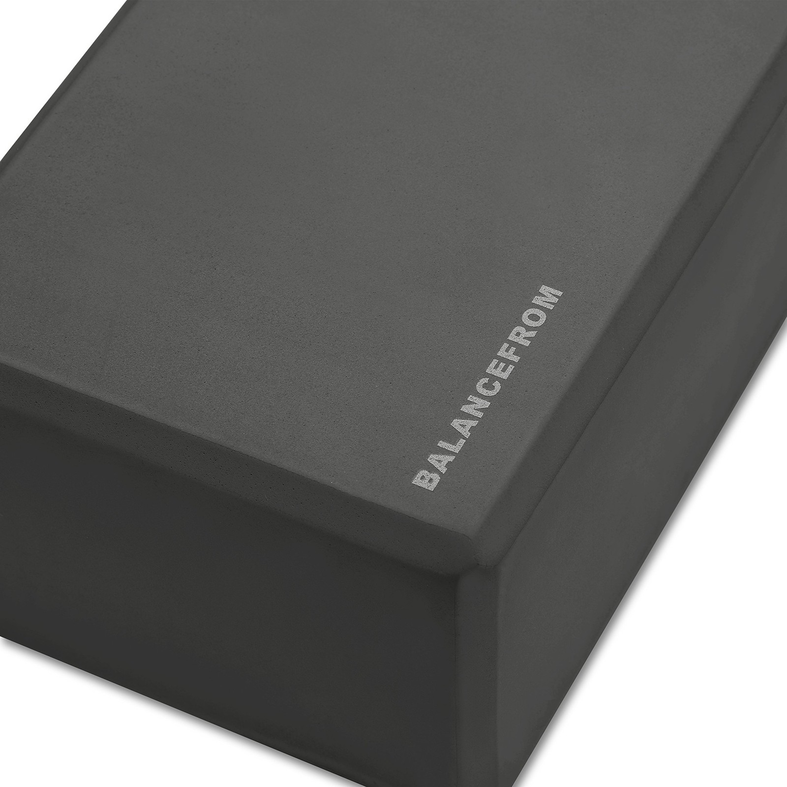 Set of 2 High Density Yoga Blocks, 9&Prime;x6&Prime;x4&Prime; Each, Pair (Black)