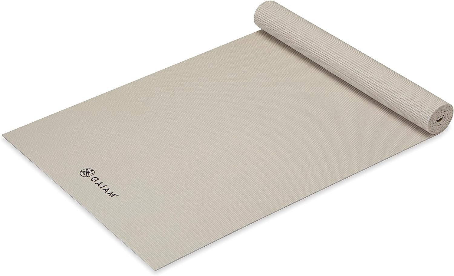 Gaiam Yoga Mat – Premium Solid Thick Non Slip Exercise & Fitness Mat for All Typ