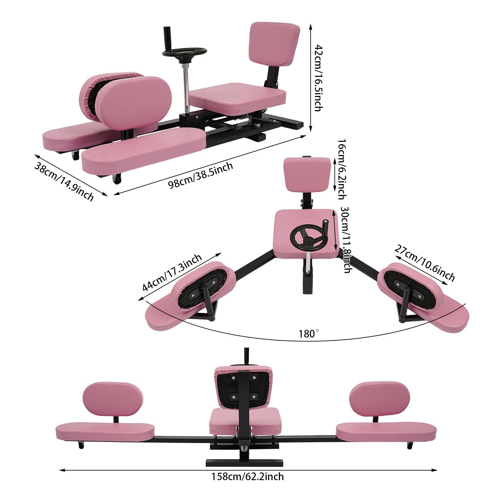 220.46lbs Leg Stretcher Leg Split Machine For Flexibility Leg Stretching Trainer