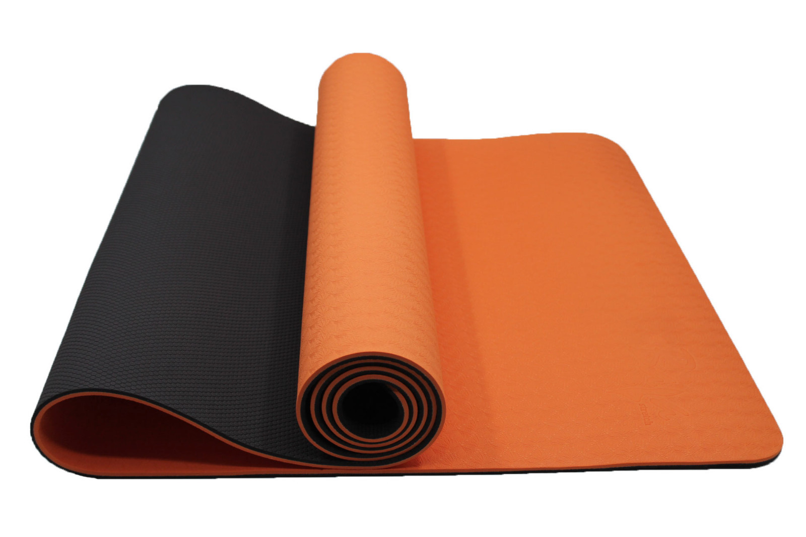 Alma ECO–TPE Yoga Mat 6mm , 1/4&Prime; – Orange