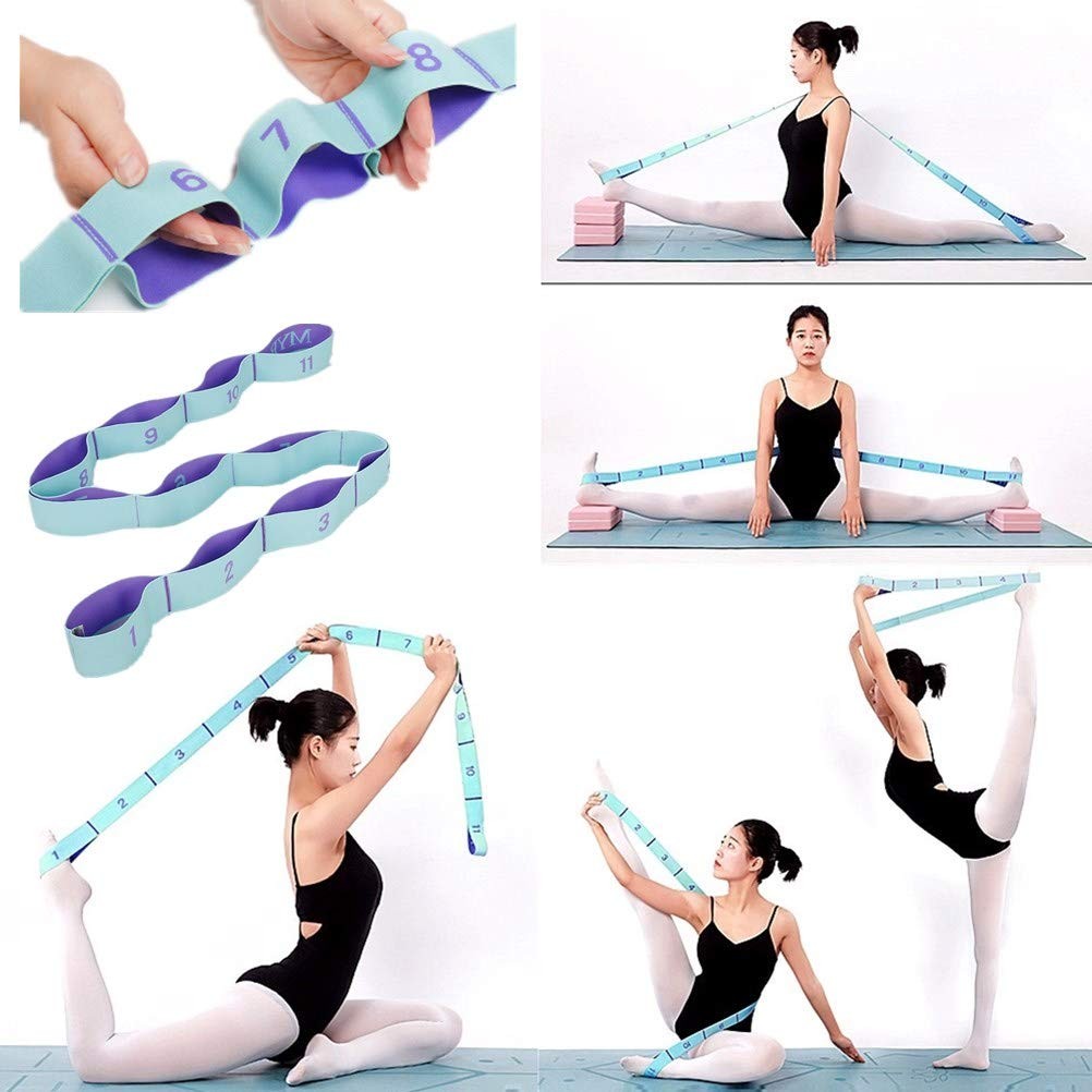 Nitpicker Stretching Straps Hamstring Stretcher Device Elastic Exercise Band …