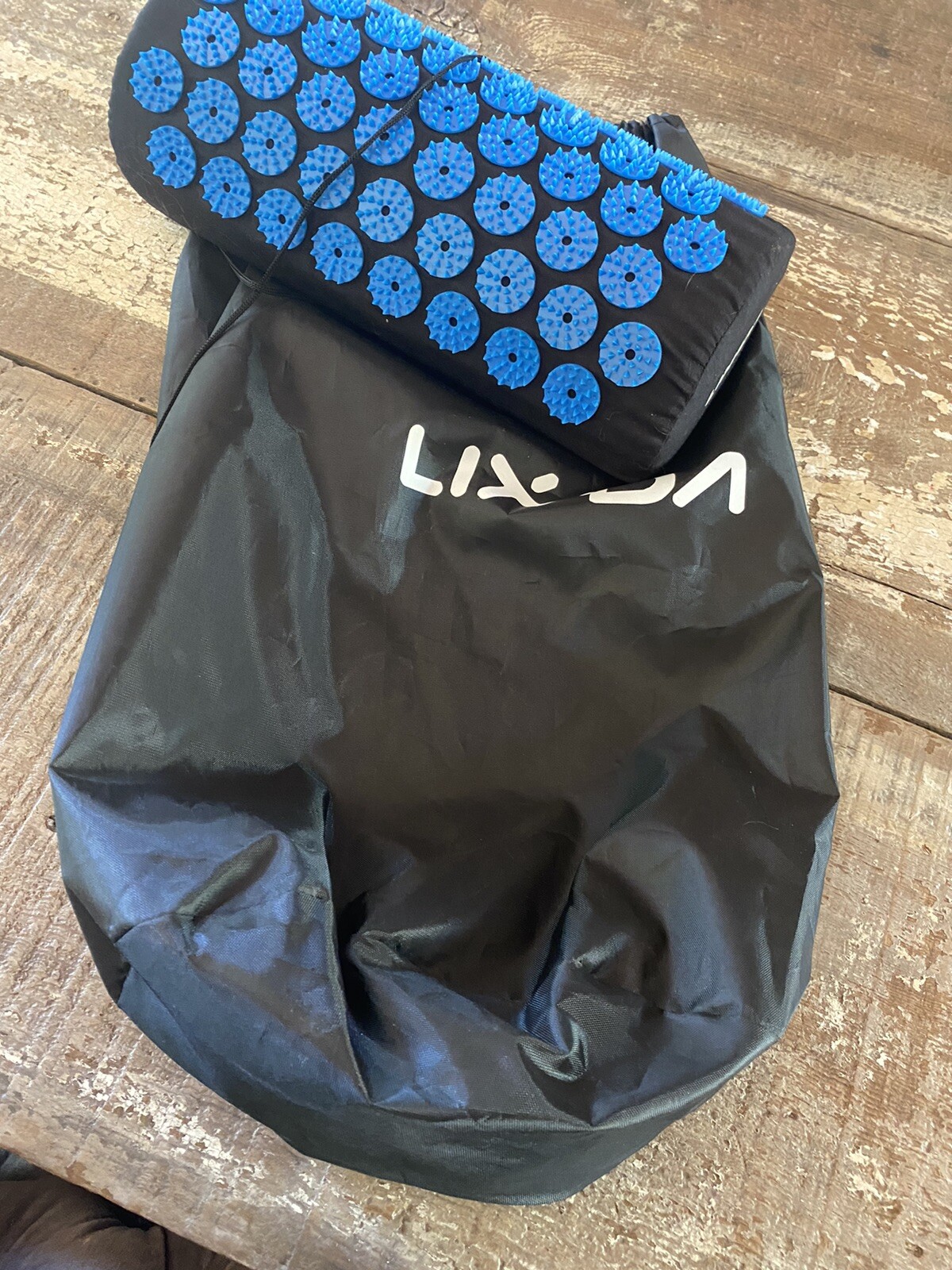 Lixda Pillow Carry Bag neck new acupressure acupuncture blue black