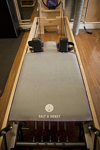 Salt & Honey Non-Slip Pilates Reformer Mat Towel – Microfiber Exercise Accessory