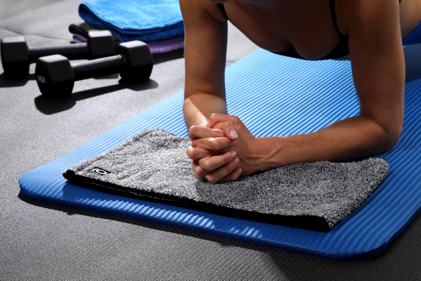 Facesoft Yoga Towel – Infused with Activated Charcoal to Detoxify and Sweat -…