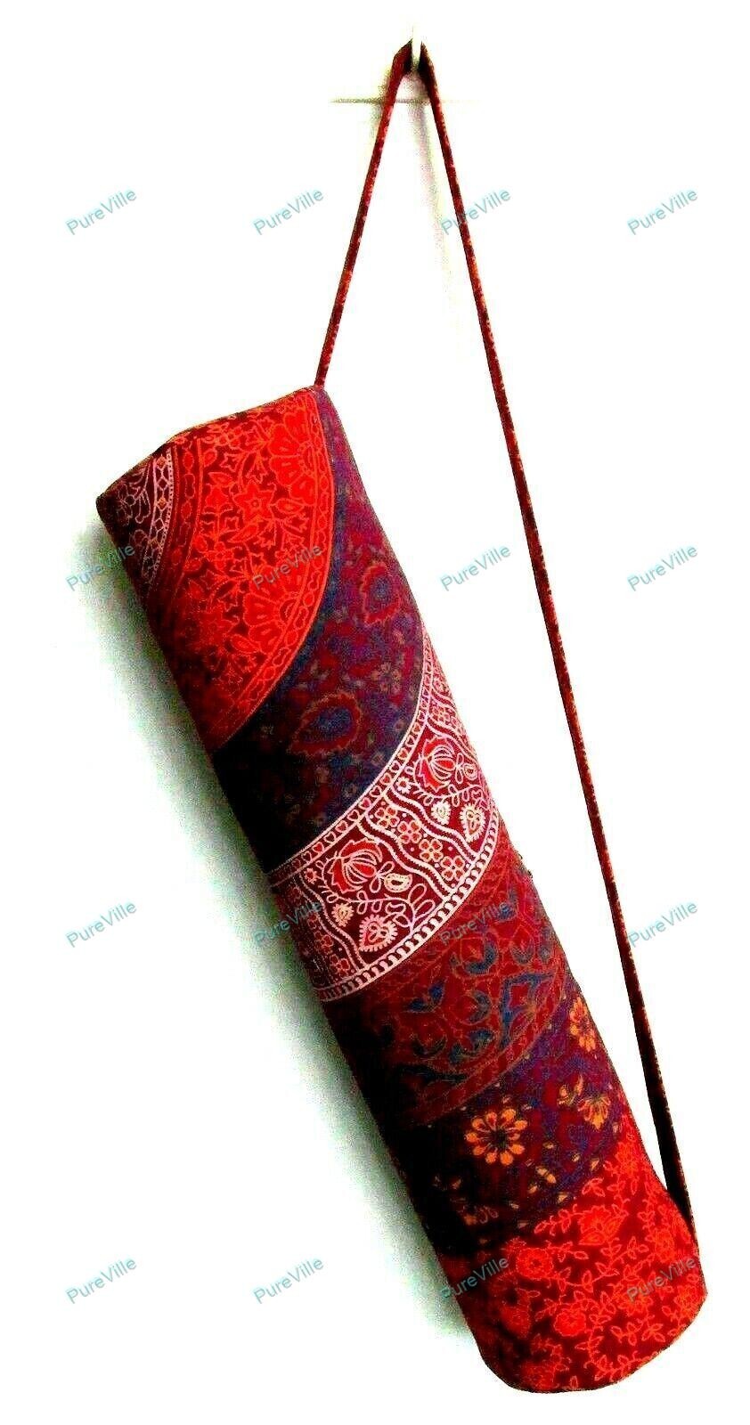 Indian Best Quality Mandala Yoga Bag Beach Gym Mat Carrier Bags With Shoulder