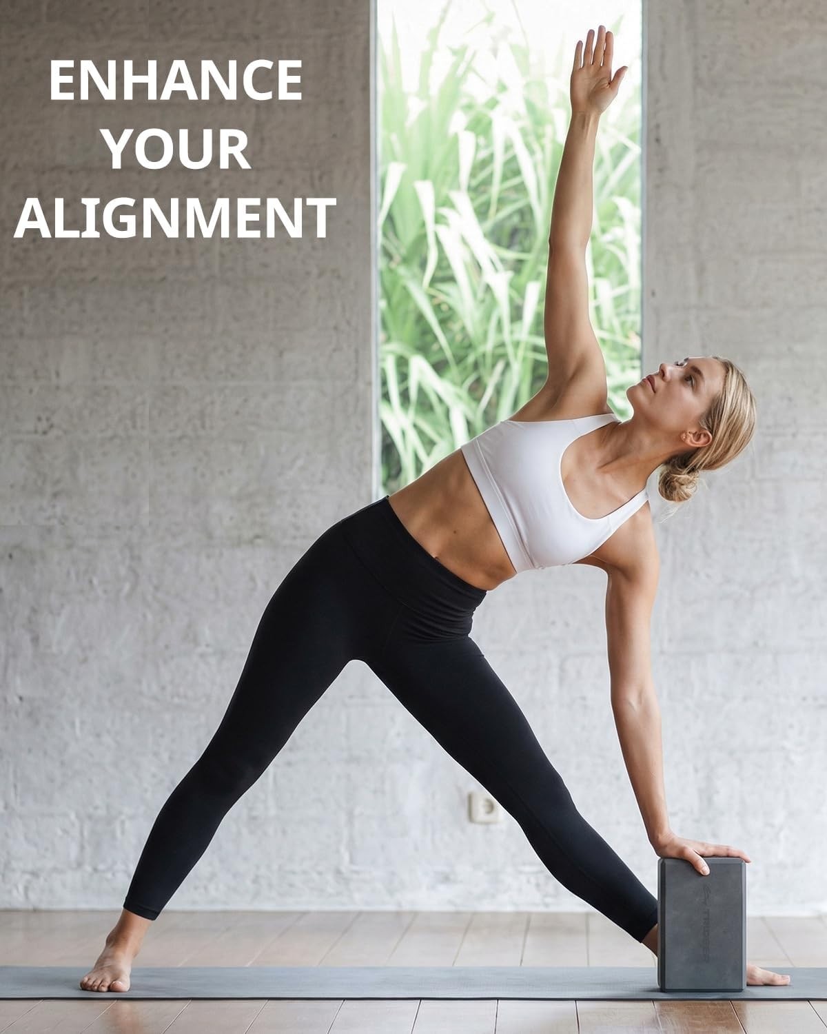 Soft Non-Slip Yoga Blocks 2 Pack