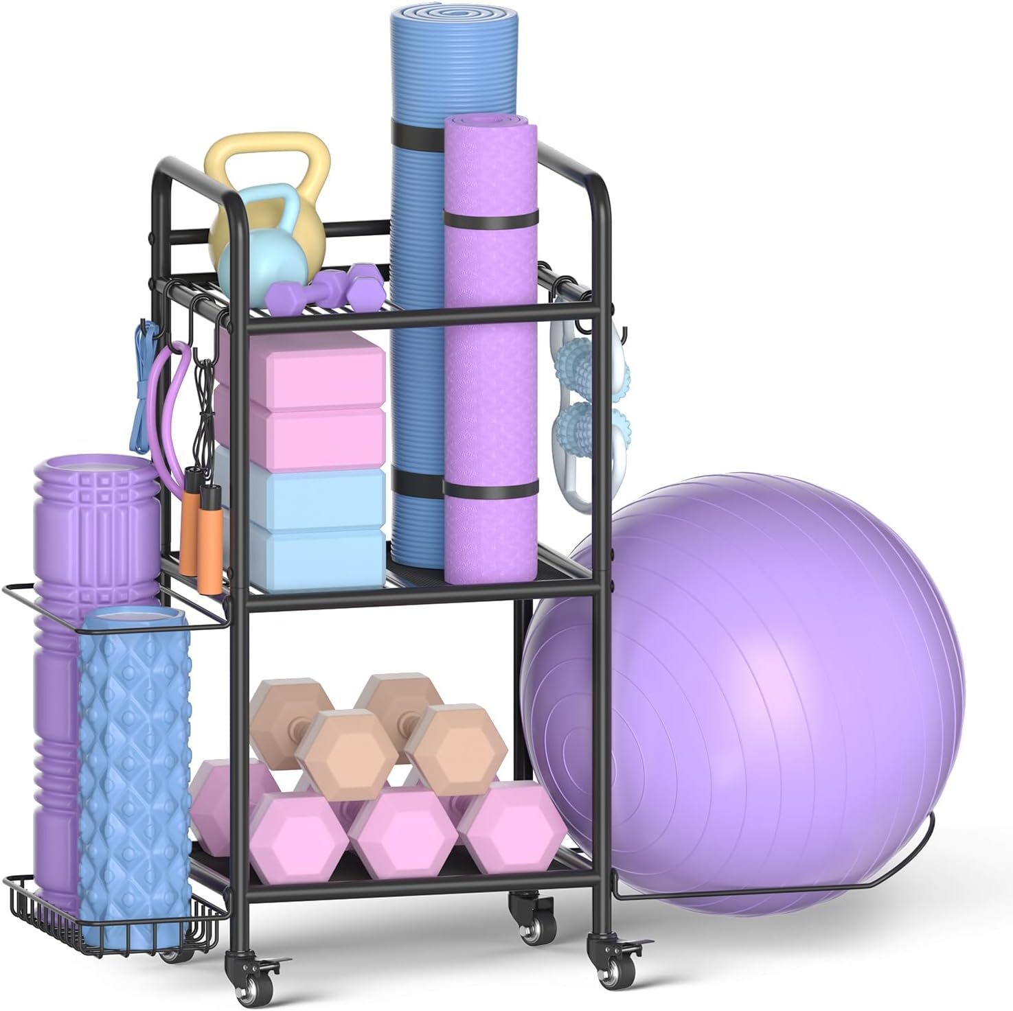 Gym Storage Racks Exercise Equipment Storage and Organization Racks
