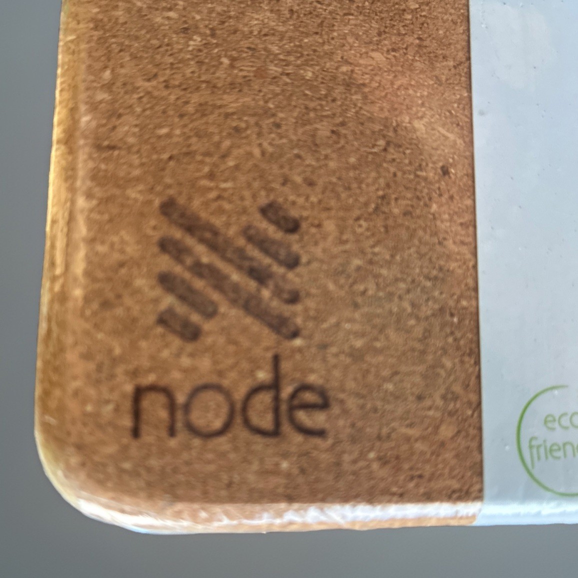 Node Fitness Yoga Equipment Cork Block Set 6” x 9” x 4” Natural Sustainable New