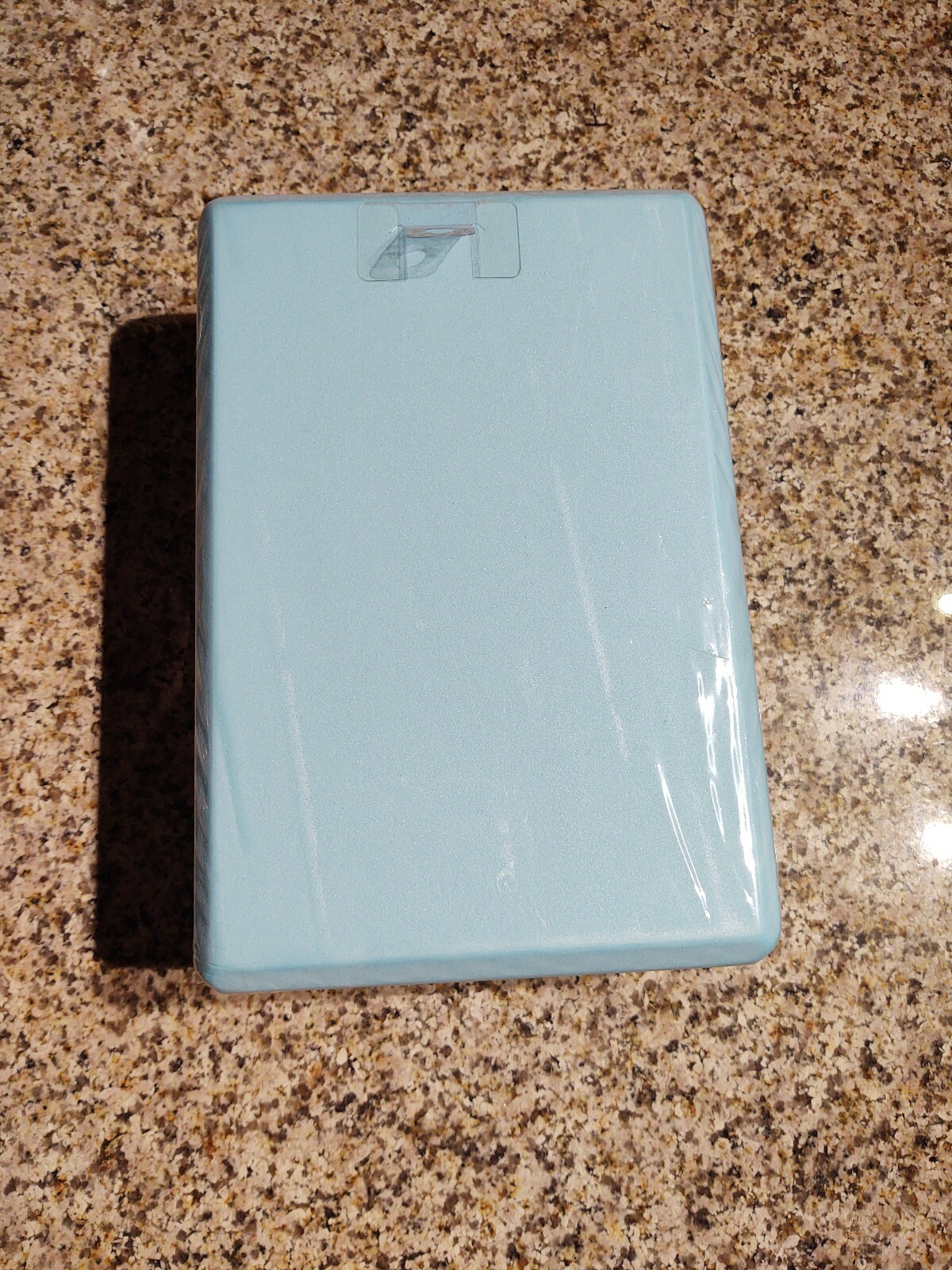 Yoga Block PRO-Strength Yoga Exercise Aqua Blue Foam Block 3&Prime;x 6&Prime;x 9&Prime; Lot of 2