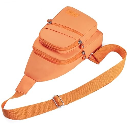 Crossbody Bags for Women, Small Cross Body Bag Sling Backpack – Orange E Orange
