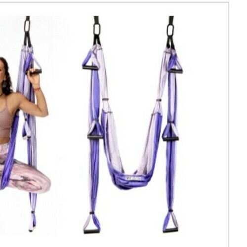 US Large Solid Aerial Yoga Swing Sling Hammock Hanging inversion Trapeze+Bag NEW