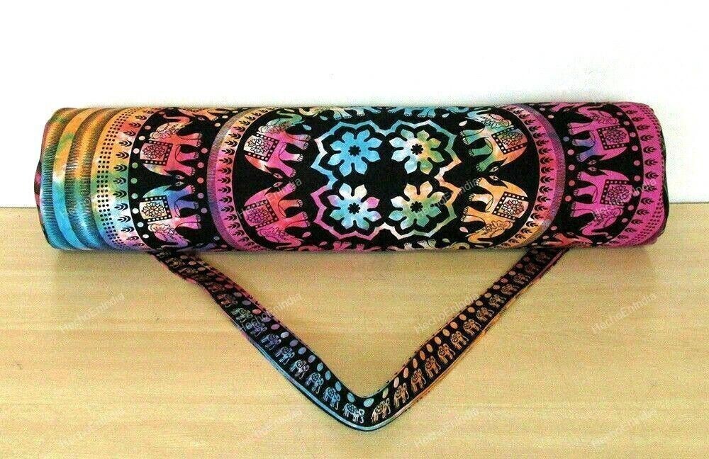Indian Yoga Mat Carrier Bag Round Mandala Best Quality Bag Shoulder