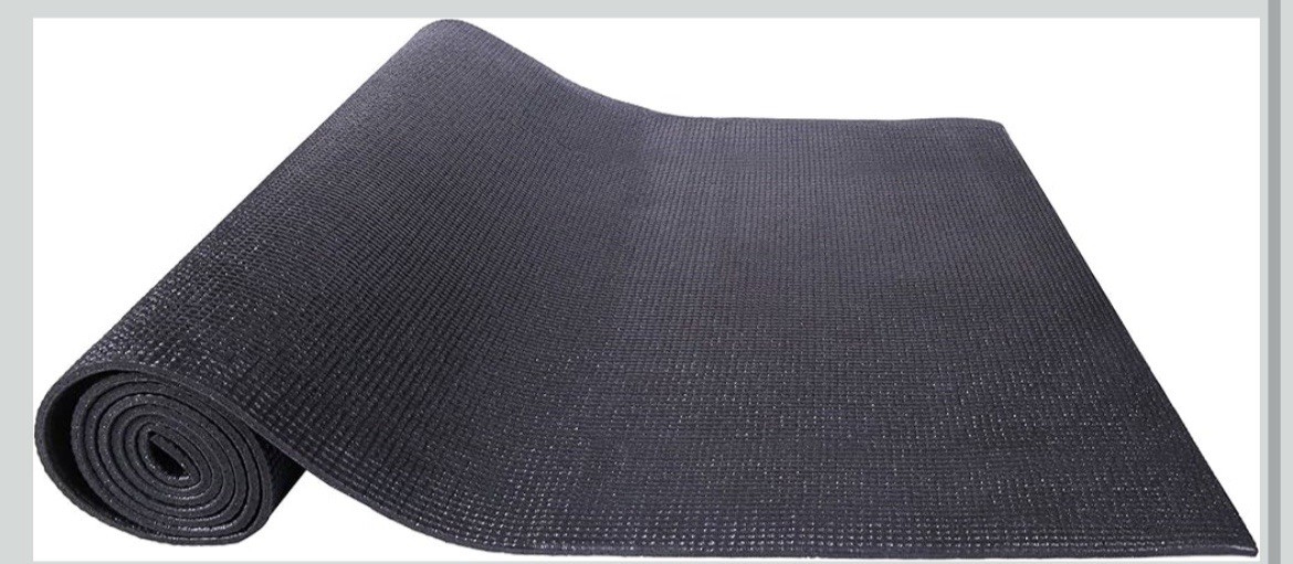 Fitvids All-Purpose 1/4-Inch High Density Anti-Tear Exercise Yoga Mat+bag