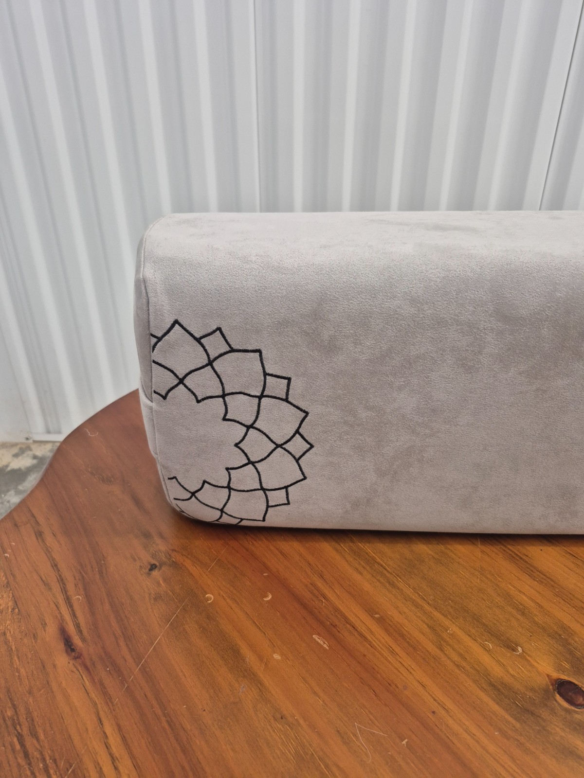Yoga Imperative Bolster Pillow 24x10x6in Rectangular Meditation Cushion New