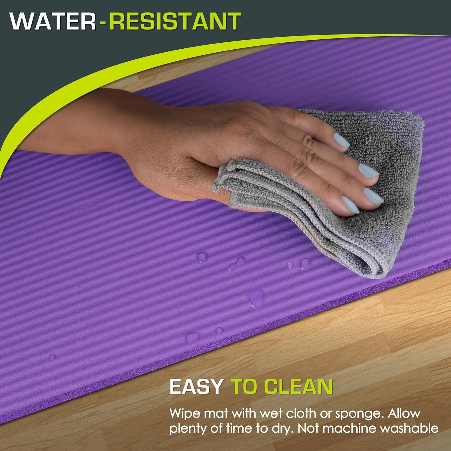 Lightweight Non-Slip Yoga Knee Pad 15mm for Comfortable Practice Anywhere