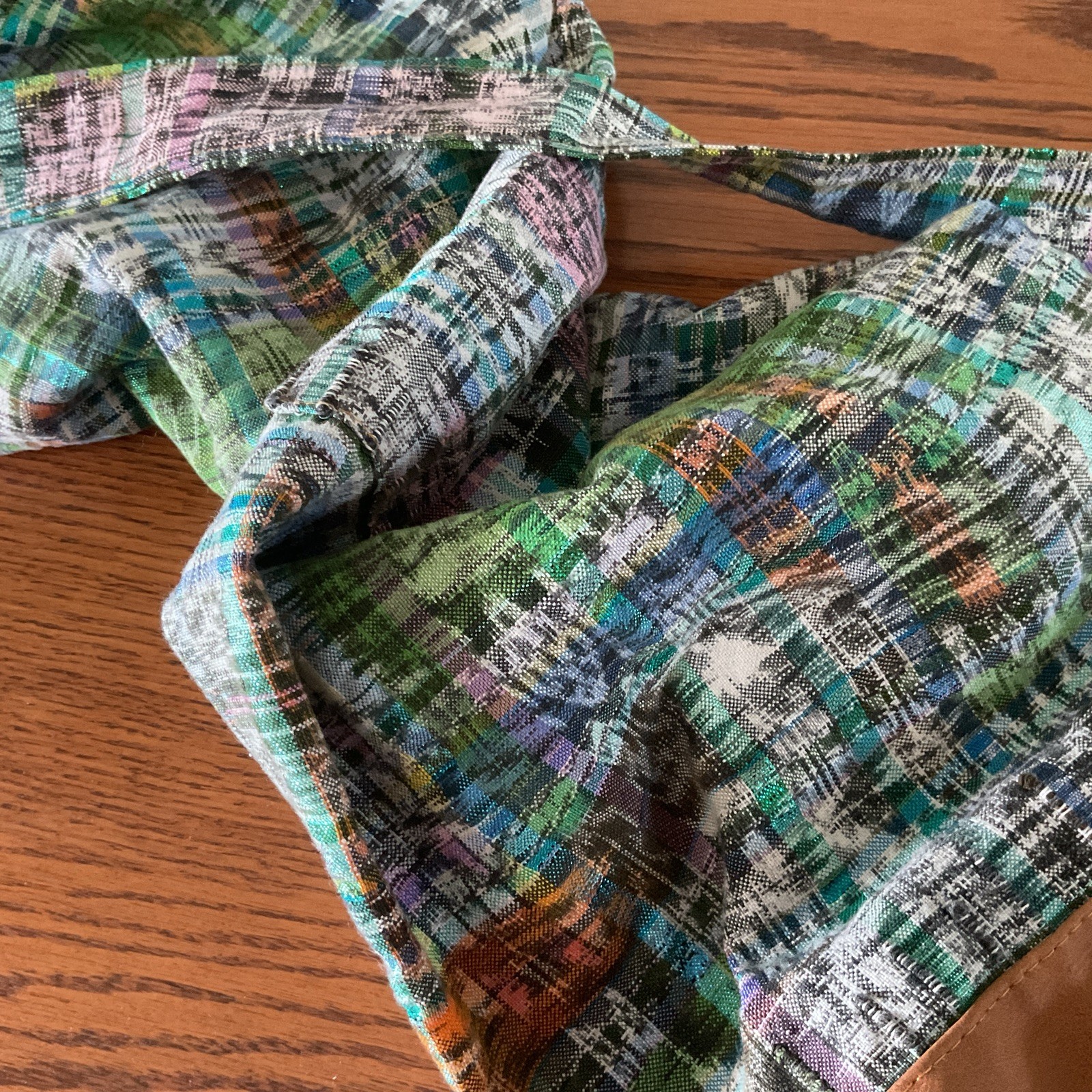 Yoga Mat Carry Bag One-of-a-Kind Fabric Yoga Mat Bag, Multicolor