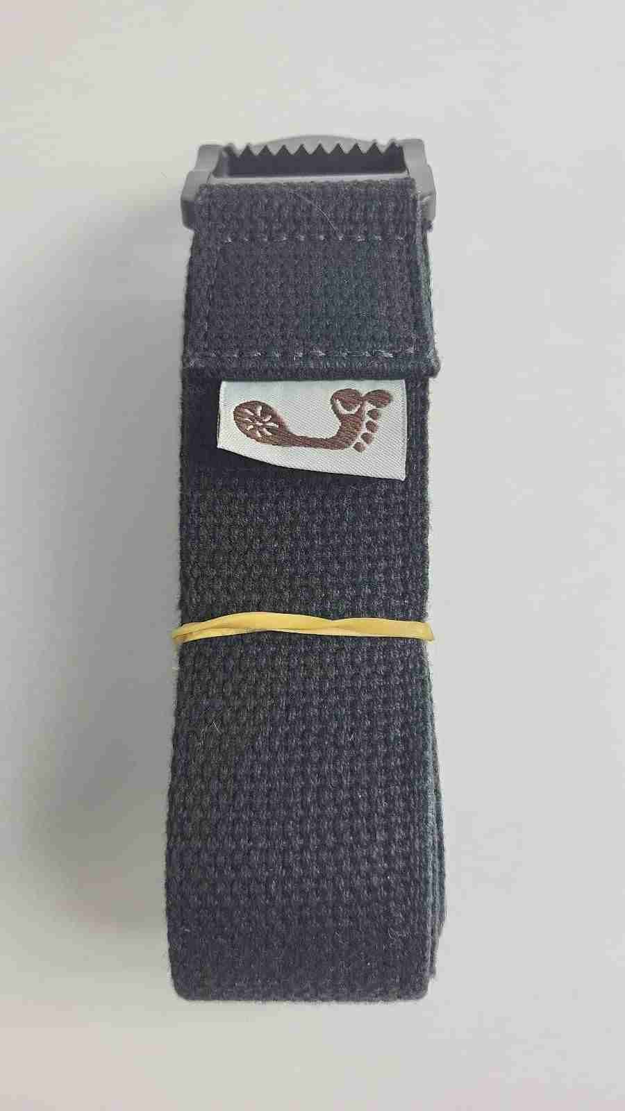 3x Lot – Green Black White Yoga Practice Straps – Cinch Buckle