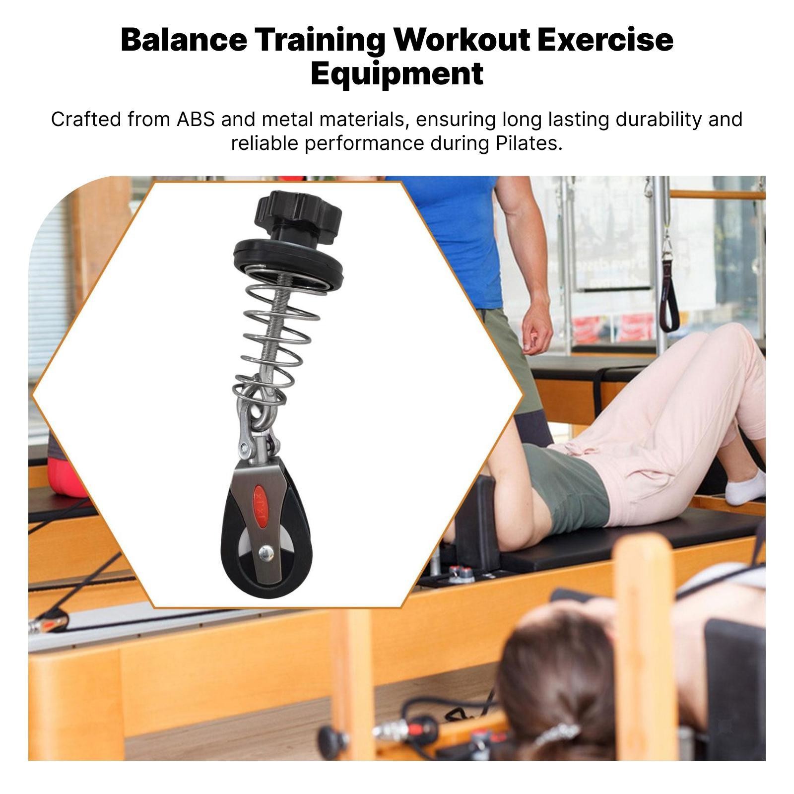 Pilates Reformer Spring Pulley Component for Sitting Box Balance Training