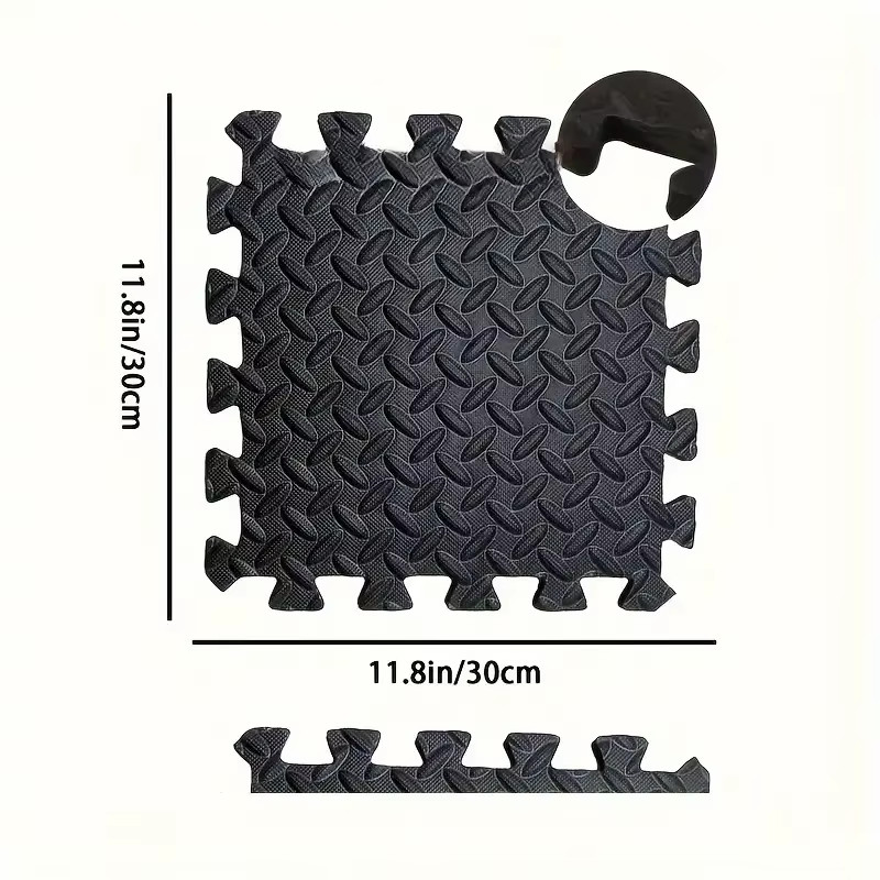 8/16 Pcs Foam Fitness Non Slip Yoga Mat Fitness Floor Tile Protection Pad Fitnes